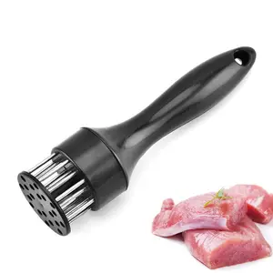 Ablandador de carne <span class=keywords><strong>Aguja</strong></span> de acero inoxidable Ultra Sharp 20 cuchillas Ablandador de carne Herramienta para ablandar pollo Carne Bistec <span class=keywords><strong>Ternera</strong></span> y Po - Product Image 1
