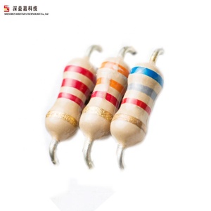 <span class=keywords><strong>Resistor</strong></span> de filme de carbono, 1w 2w <span class=keywords><strong>2.2k</strong></span> <span class=keywords><strong>ohm</strong></span>, 5% 1% - Product Image 3