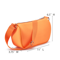 Vente en gros Nouveau Vintage Bohème Étanche Néoprène Messenger Sac Personnalisé Femmes Cross Body Sacs Simple épaule ZIP Été Hiver