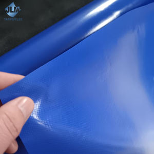 <span class=keywords><strong>Bâche</strong></span> enduite de PVC de couleur bleue résistante 650gsm 3 mètres de largeur de <span class=keywords><strong>bâche</strong></span> imperméable extérieure Rolls de PVC - Product Image 2