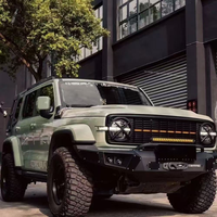 Pare-chocs avant et arrière modifiés et améliorés en acier au manganèse, adaptés aux accessoires GWM Tank 300 2025 et plus