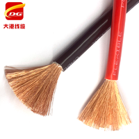 Câble de batterie 2AWG 4AWG 6AWG, câbles d'alimentation pour onduleur, câble de batterie en cuivre sans oxygène pour voiture, marine, solaire, camping-car, moto