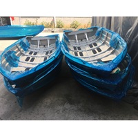 Bateau de pêche en aluminium/aluminium 9.8ft Longueur X 4.6ft Largeur X 1.6ft Hauteur Long Bateau Aluminium < 4m