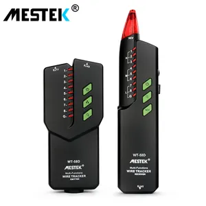 MESTEK WT58D電話ケーブルトラッカー電話回線ネットワークワイヤーテスターバットセットネットワークLANケーブルテスター