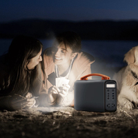 Station d'alimentation portable pour le camping en plein air GT200 Pro Max 200W 320WH avec contrôleur MPPT et compatibilité avec les panneaux solaires