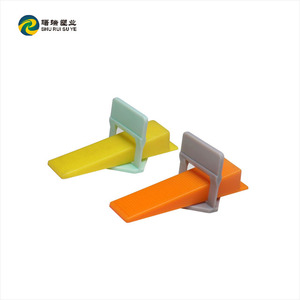 SHURUI <span class=keywords><strong>SR</strong></span> Entretoise de nivellement en plastique rouge sans défaut 1.5mm 3.2mm 5.0mm 6.4mm 10mm Moderne Durable Installation Facile pour Carrelage - Product Image 2