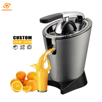 Waterdichte Roestvrijstalen Elektrische Juicer Afzuigmachine Huishoudelijke Apparaten Handmatige Perser Voor Citrus Kauwpers