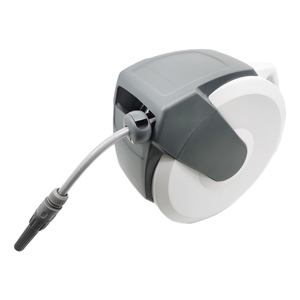 Winslow & Ross Enrouleur de tuyau rétractable en plastique 1/2 "à montage mural pour jardin Enrouleur <span class=keywords><strong>automatique</strong></span> de tuyau d'eau - Product Image 1