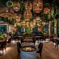 Ensembles de restaurant et de bar en bois modernes meubles fast food café tables et chaises comptoir pour hôtels bar boulangerie boutique stand