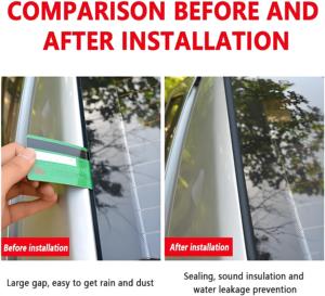 EPDM Chất Liệu Xe Cửa Sổ Cạnh Kính Chắn Gió Con Dấu Dải Ô Tô Bảo Vệ Dải Mái Cao Su Sticker Cho Xe Ô Tô Và Kính Chắn Gió - Product Image 6
