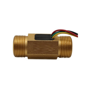 Chất lượng cao G1/2 G3/4 inch dòng Turbine mét cảm biến thép không gỉ Brass mái chèo điều khiển loại chất lỏng phương tiện truyền thông chuyển đổi Meter nước - Product Image 3