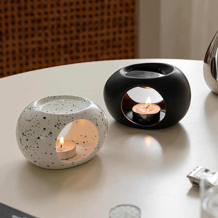 Porcelien Diffuser Porcelain Aroma Fragrance Oil Burner - Essential Oil Diffuser