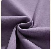 Ensemble de pyjama pour femmes en coton 100% fabriqué en Chine, col en V, manches longues, pantalon, vêtements de nuit, taille élastique, confortable pour dormir