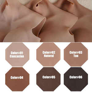 Pecho Grande Artificial <span class=keywords><strong>Tetas</strong></span> Mono de Silicona Vagina Realista Forma de Pecho Pechos Artificiales Sissy Transgénero Cosplay Disfraces - Product Image 6