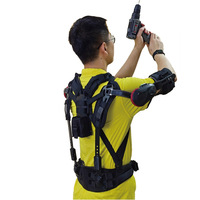Exosquelette industriel léger avec assistance pour les épaules et les bras, en acier et aluminium, pour les travailleurs