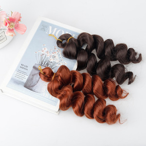 Extensiones <span class=keywords><strong>de</strong></span> Cabello Sintético Rizado Francés, Ondulado, Textura Suave, Estilo Africano para Mujeres, Uso Diario y para Fiestas - Product Image 3