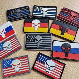 <span class=keywords><strong>Parches</strong></span> Polic en relieve con logotipo 3D de goma suave de Pvc con etiqueta de logotipo personalizado para prendas de sombreros - Product Image 2