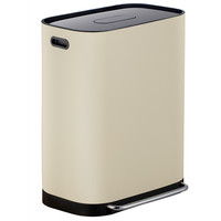 CF Gold Award 60L Poubelle rectangulaire colorée Poubelle à pied Poubelle de recyclage Poubelle
