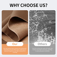 Étui pour ordinateur portable en cuir véritable durable avec logo personnalisé, simple, pour femmes, sacs d'ordinateur de travail