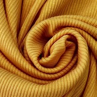 T-shirts décontractés et débardeurs en jersey tricoté Piaorou 230g, côtelés, extensibles, respirants et résistants à l'abrasion