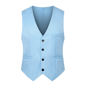 Gilets de costume pour hommes de haute qualité, coupe ajustée, veste <span class=keywords><strong>sans</strong></span> manches pour <span class=keywords><strong>homme</strong></span>, gilet <span class=keywords><strong>homme</strong></span>, décontracté, formel, veste de costume - Product Image 5