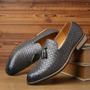 Zapatos de Cuero Casuales de Negocios de Alta Calidad para Hombre, Hechos de Cuero Genuino, Novedad 2026, Zapatos de Novio con Hebilla Británica y Punta Puntiaguda - Product Image 6