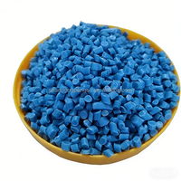 Granulés de mousse PVC jaune, violet, vert, bleu, composé PVC transparent pour semelles de chaussures et matériaux de dessus de pantoufles