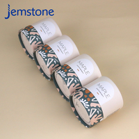 Boîte de rangement cylindrique en carton personnalisée pour aliments, emballage en tube de papier kraft pour thé et café