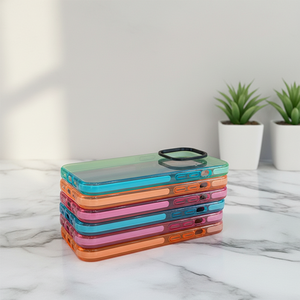 Étui en TPU dégradé résistant à l'usure pour <span class=keywords><strong>iPhone</strong></span> 13 <span class=keywords><strong>Mini</strong></span> avec bord en TPE et fonction d'absorption des chocs par airbag pour un transport facile de poche - Product Image 1