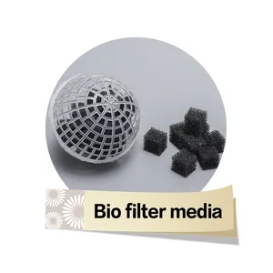 Bio filtre medya PP askıya top dolgu poliüretan sünger biyolojik dolgu sedimantasyon tankı kanalizasyon arıtma gözenekli top