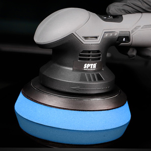 Tampon de polissage en mousse à coupe moyenne SPTA T60 de 3 à <span class=keywords><strong>6</strong></span> pouces pour polisseuse de voiture DA/RO pour éliminer les rayures de 1500 points # /2000 #   Marques de disques abrasifs - Product Image 6