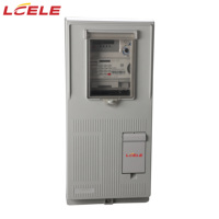 Boîtier de compteur électrique monophasé triphasé SMC DMC IP54 à haute protection pour instruments électroniques extérieurs