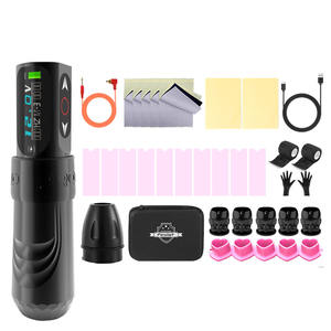 Les machines à tatouer montrent des kits de pistolets à tatouer <span class=keywords><strong>Machine</strong></span> à tatouer permanente professionnelle pour le corps - Product Image 4