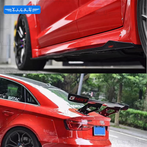 Kit carrosserie YICKU CMST Style semi-carbone pour <span class=keywords><strong>Audi</strong></span> A3/<span class=keywords><strong>S3</strong></span> 2013-2016 - Pare-chocs avant, lèvre avant, diffuseur arrière amélioré - Product Image 6