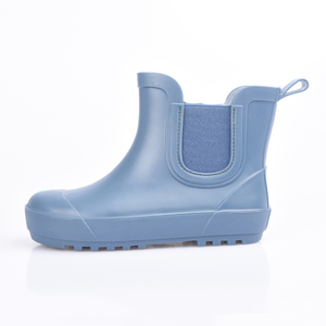 Bottes de pluie en PVC légères, imperméables et antidérapantes pour garçons, bleu clair, été-automne - Product Image 3