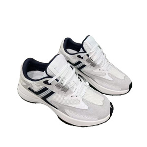 Sneakers leggere retrò in rete spessa multicolore, scarpe da corsa casual per estate, inverno, primavera, stile walking. - Product Image 1