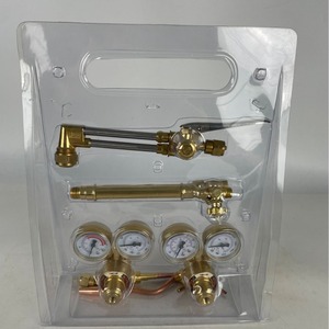 Equipo de soldadura y corte portátil UWELD con manguera y reguladores para trabajos en metal - Product Image 3