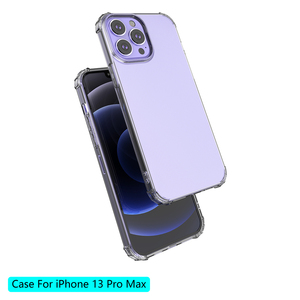 Fundas transparentes de TPU suave con gel 3D, a prueba de golpes, anticaídas, protección completa de 360 grados para teléfonos móviles iPhone 13 Pro Max - Product Image 5
