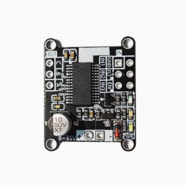 FOC Control Driver DC Brushless Motor Driven Board PWM Three-phase 8V-35V Motor Control BLDC Circuit
