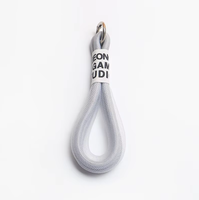 Pendentif breloque coréen TOLKA pour sacs et voitures, porte-clés et cadeau pour téléphone mignon avec cordon fluorescent, fait main en polyester