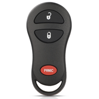 Clé de voiture à distance Jingyuqin 433 MHz GQ43VT13T pour Chrysler Voyager Cruiser Dodge Ram Dakota Jeep Cherokee
