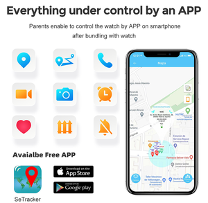 Reloj Inteligente para Niños LT52E 4G con GPS, WIFI, Videollamada, SOS, Localizador Infantil, Cámara, Podómetro, Monitor Remoto, Regalos, Reloj <span class=keywords><strong>de</strong></span> Pulsera - Product Image 5