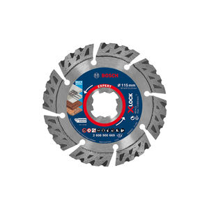 Bosch Expert MultiMaterial X-Lock Disque diamanté 115mm pour matériaux de construction - Product Image 1