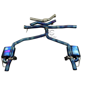 Système d'échappement Catback avec silencieux pour Mercedes Benz <span class=keywords><strong>AMG</strong></span> GT50 GT53 E53 3.0T 2019-2022, en alliage de titane OEM, pour mise à niveau du système d'échappement automobile - Product Image 3