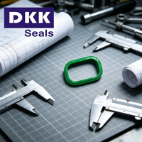 Kit de joints d'étanchéité industriels DKK en NBR/EPDM de couleur personnalisée – Bague d'étanchéité plate, bouchon flottant, anneau amortisseur moulé, joint d'huile