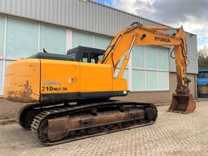 Excavadora de orugas multifunción Corea Original usada Hyundai 210-7 Motor Yanmar Motor de alta eficiencia en buenas condiciones Venta - Product Image 5