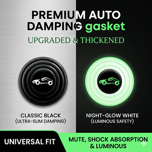 Tampons lumineux anti-choc pour porte de <span class=keywords><strong>voiture</strong></span>, caoutchouc silicone, réduction du bruProtection du capot du <span class=keywords><strong>coffre</strong></span> de la porte - Product Image 3