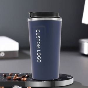 Bulk Wholesale Custom Logo Temperature Display Insulated Stainless Steel <b>Coffee</b> Mug With Lid for Car Office - Product Image 3