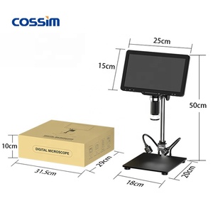 Công nghiệp 10.1 "IPS 24MP đầy đủ 1080p HD Mi USB phòng thí nghiệm đo video kỹ thuật số kính hiển vi với màn hình LCD điện thoại điểm ảnh gốc CMOS - Product Image 6