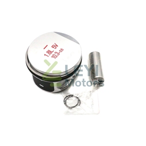 Nuevo Kit de pistón 4 <span class=keywords><strong>cilindros</strong></span> 06B103065N Pistón con anillo de pistón 1.8L 81MM para Audi VW B5 <span class=keywords><strong>IBIZA</strong></span> FABIA POLO STD TAMAÑO - Product Image 2